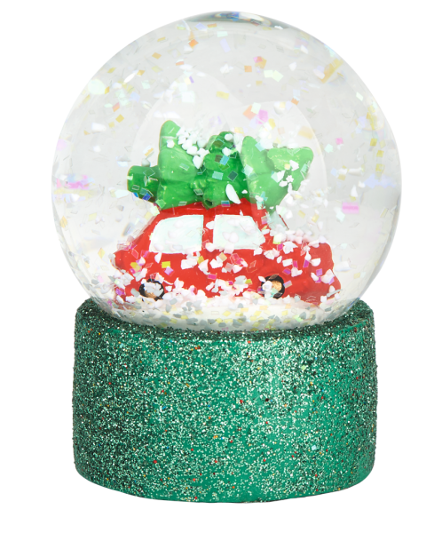 moses - Glitzer-Schneekugel Winterwunder Auto